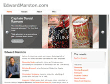 Tablet Screenshot of edwardmarston.com